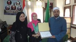 "أزهر الدقهلية" يكرم الطالبة أمل توفيق بطلة إفريقيا في رفع الأثقال