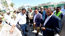 وزير الإسكان يتفقد اللمسات النهائية لتشطيب وحدات الحي اللاتيني بالعلمين الجديدة