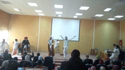 "ولاد البلد".. مسرحية لجامعة مطروح تجسد المؤامرات ضد الشعب والجيش
