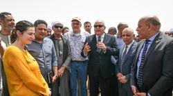 محافظ قنا يضع حجر أساس مشروع محطة صرف الأشراف بـ700 مليون جنيه