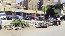 ورا مصنع الكراسى: قمامة وميّه مقطوعة