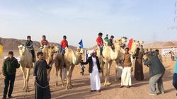 بالصور| مصر تفوز بالمركز الأول في سباق "الهجن" بنويبع