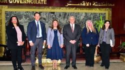 محافظ الأقصر يستقبل السفيرة الأمريكية لبحث وتعزيز التعاون المشترك