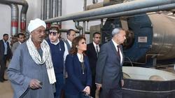 وزيرة الاستثمار تزور المنطقة الصناعية في قفط والمصانع المتعثرة