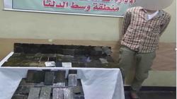 ضبط 120 طربة حشيش مع عنصر إجرامي في الغربية