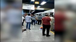 ازدحام بالخط الثاني للمترو في محطة الأوبرا بسبب عطل فني