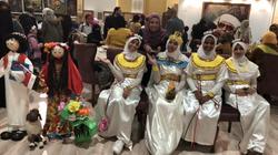 بالزي الفرعوني.. منطقة أسوان الأزهرية تشارك بمعرض الكتاب