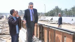 بالصور| وزير النقل يتفقد الأعمال بالطريق الساحلي الدولي في كفر الشيخ