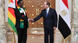 السيسي ونظيره الزيمبابوي يشيدان بتطور علاقات التعاون المشترك بين البلدين