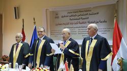 سعفان يشارك في مناقشة رسالة دكتوراه بجامعة حلوان