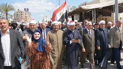 محافظ الدقهلية يقود مسيرة "الأوقاف" لحث المواطنين على الاستفتاء
