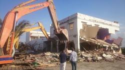 إزالة 125 عشة ومنزلا بمنطقة شمال الصيادين في رأس البر