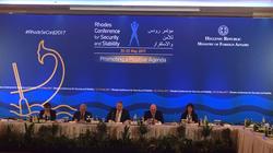 وزير الخارجية يلقي كلمة مصر أمام مؤتمر رودس للأمن والاستقرار