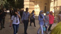بالصور| علماء "مصر تستطيع بالتاء المربوطة" فى جولة بمجمع الأديان