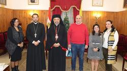 بطريرك الأقباط الكاثوليك يلتقي وفد مكتب التعليم المسيحي للتهنئة بعيد الميلاد