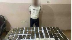 ضبط 50 طربة حشيش مع شخص بالجيزة