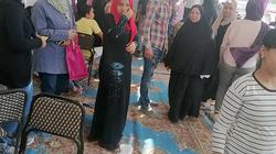 إقبال كثيف على لجان شبرا الخيمة.. وشباب يرقصون على أنغام "مافيا مافيا"