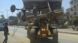 رفع 498 حالة إشغالات متنوعة من شوارع كفر الشيخ
