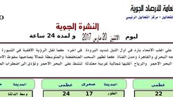 الأرصاد: طقس اليوم لطيف