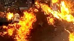 القصه الكاملة.. الغضب يدفع نجارا لإشعال النيران في صاحب فرن بالغربية