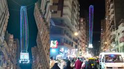 «مينا» يصنع أطول فانوس بالإسكندرية.. 23 مترا: «حبيت أعيد على اخواتي»