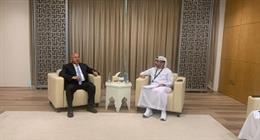 وزير النقل يلتقي رئيس مواني أبو ظبي لمتابعة موقف المشروعات المشتركة