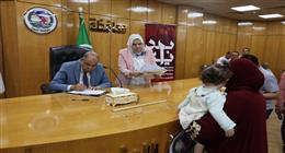 يوم إنساني بالمنيا.. المحافظ يوفر مواصلة آمنة لطالب جامعي من ذوي الهمم وجهاز العروسة