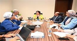 نائبة وزيرة التضامن تبحث مشروع تكافؤ الفرص مع مسؤول الوكالة الألمانية للتعاون الدولي