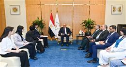 وزير الري يبحث مع وفد صيني تبادل الخبرات وتنفيذ مشروعات مائية مشتركة
