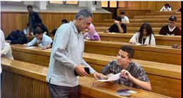 إجراء امتحان القبول لطلاب كلية التكنولوجيا والتعليم بجامعة حلوان