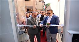 محافظ المنوفية يفتتح مشغل ومعرض لإنتاج الزي المدرسي