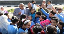 رئيس «مياه المنيا» يزور مشروع «صحتهم مستقبلهم» بالتعاون مع «يونيسيف»