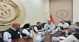 رئيس «الرعاية الصحية» يستعرض جاهزية مجمع الفيروز بمدينة الطور لتأمين قمة السلام طبيا
