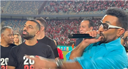 «إيه اليوم الحلو ده».. أحمد سعد يحتفل مع محمد صلاح بتأهل منتخب مصر للمونديال