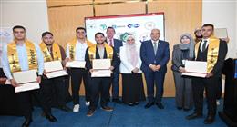 «الري» تكرم طلاب هندسة كفر الشيخ بمنحة تدريبية متميزة 