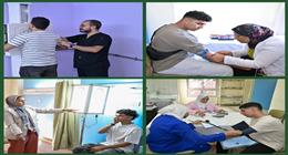 فرق طبية متعددة التخصصات للكشف على الطلاب الملتحقين بجامعة القاهرة الأهلية