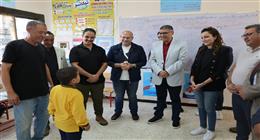 محافظ الجيزة يتابع سير العملية التعليمية في مدارس الواحات البحرية