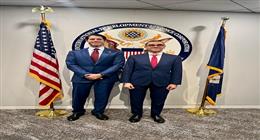 وزير الاستثمار والتجارة الخارجية يلتقي الرئيس التنفيذي للمؤسسة الأمريكية للتمويل من أجل التنمية بواشنطن