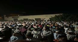 تشييع جثماني طفل ووالده ضحايا حادث طريق شبرا بنها الحر في البحيرة