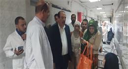 نائب وزير الصحة يتفقد عدة منشآت طبية بالفيوم 