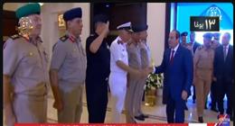 الرئيس السيسي يصل إلى مقر الندوة التثقيفية الـ42 احتفالا بذكرى انتصارات أكتوبر