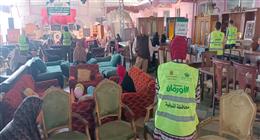 معرض لتوزيع أثاث منزلي على 210 من الأسر الأولى بالرعاية مجانا في المنوفية