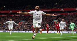 ترتيب الدوري الإنجليزي بعد خسارة ليفربول أمام مانشستر يونايتد