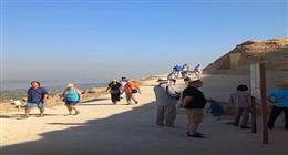 انتعاش حركة السياحة بالمنيا مع توافد أفواج ألمانية وأسترالية وفرنسية
