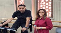 ريهام عبدالحكيم تنشر صور بروفات حفلها في مهرجان الموسيقى العربية