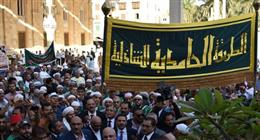 ذكر ومديح وأجواء روحانية.. الآلاف يحتفلون بالليلة الختامية لمولد الحسين