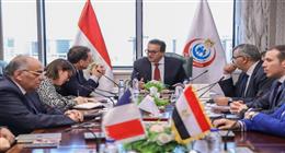 وزير الصحة يبحث مع سفير فرنسا تنفيذ خطة تقديم المساعدات الإنسانية لقطاع غزة  