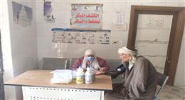 تقديم 944 خدمة صحية خلال قافلة مجانية بقرية دير العذراء في المنيا