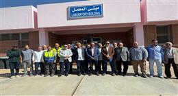 نائب وزير الإسكان يتفقد محطة معالجة الصرف الصحي في الجبل الأصفر 