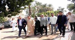 محافظ الأقصر يوجه برفع كفاءة صالة الألعاب الرياضية بمركز شباب منشية النوبة